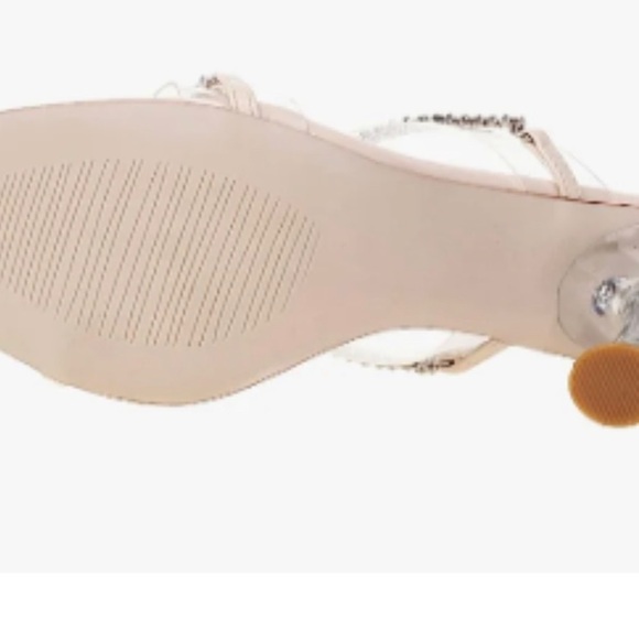 Vivianly  Rhinestone Heels Stiletto high heels mules party dress size 9 - Picture 4 of 5